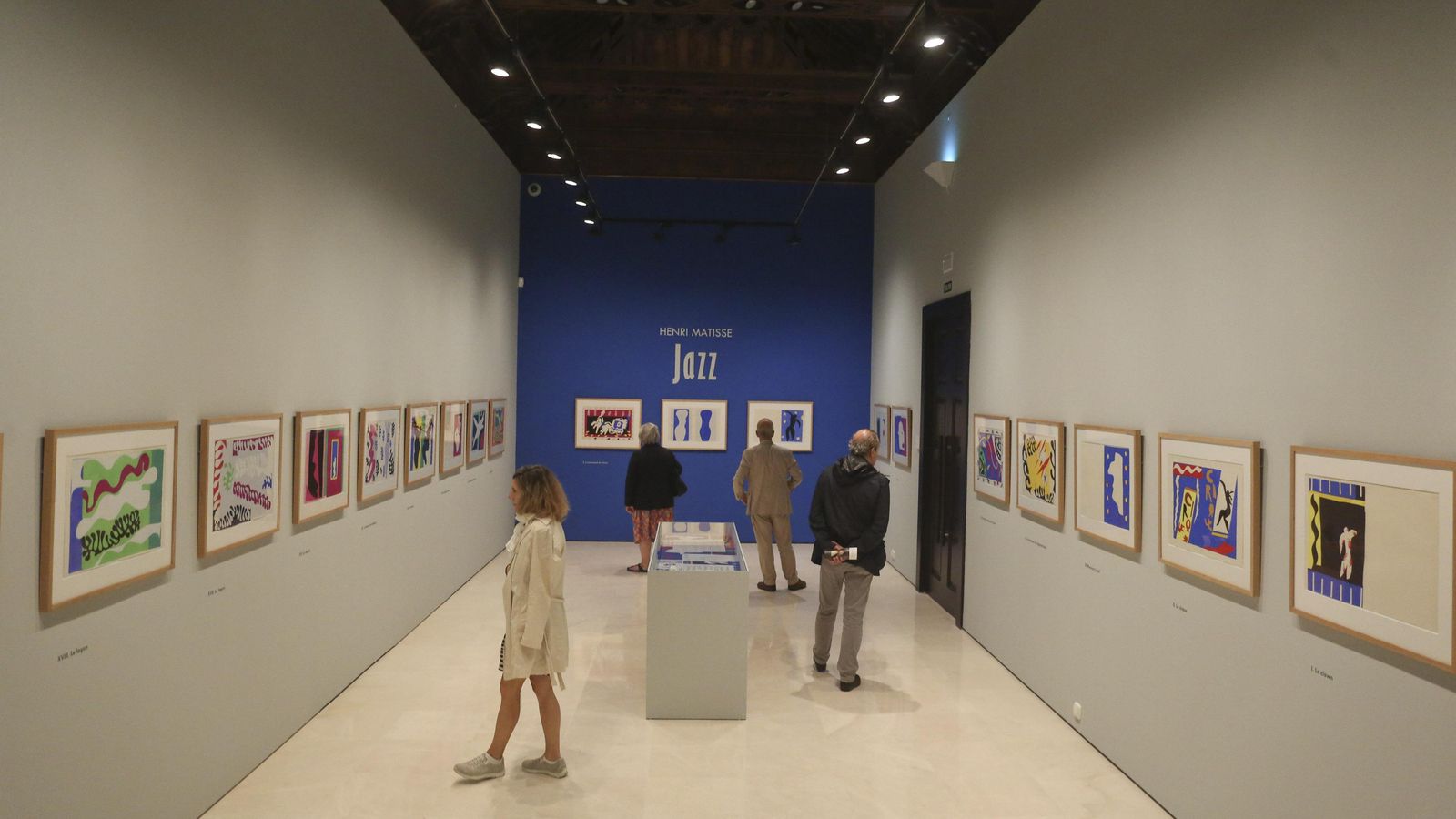 Una exposición en la Sala Noble del Museo Carmen Thyssen.