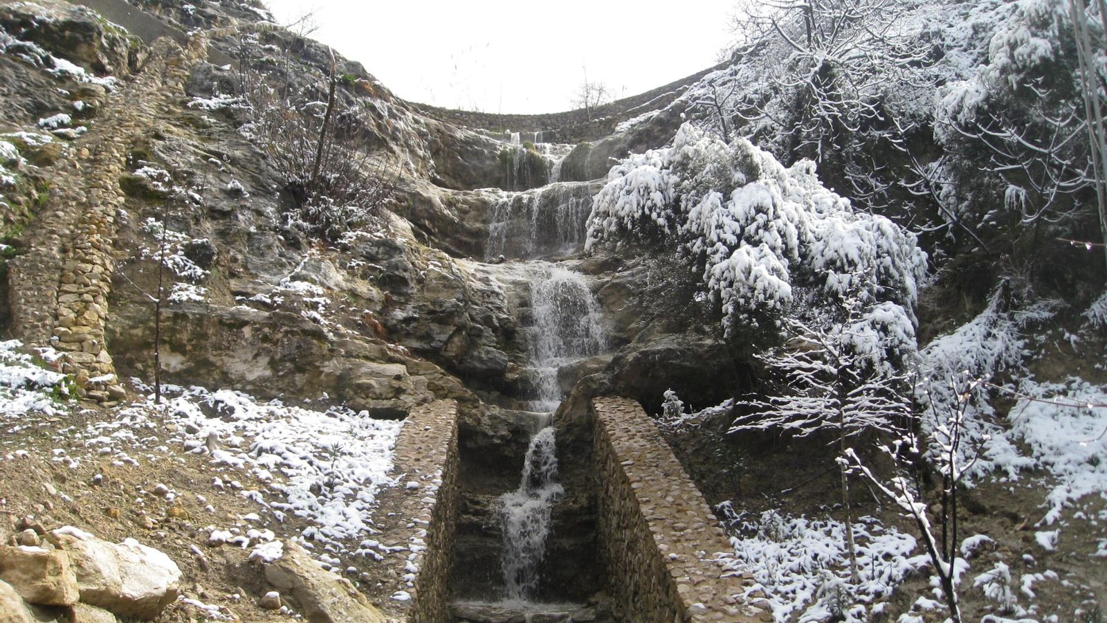 Cascada Puente Nevada. Cascada Puente Nevada.