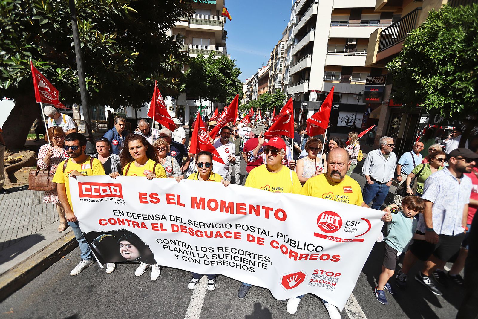 Imágenes de la Manifestación por el Día del Trabajador 2023 en Huelva