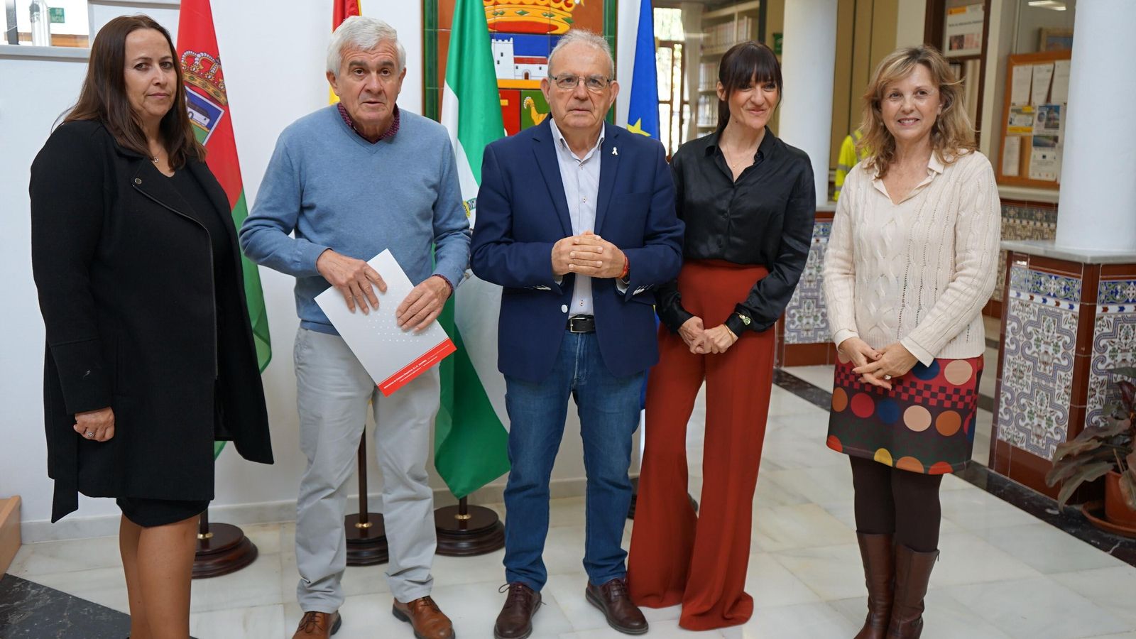 Las autoridades presentes en el acto celebrado este miércoles, 3 de enero. Las autoridades presentes en el acto celebrado este miércoles, 3 de enero.