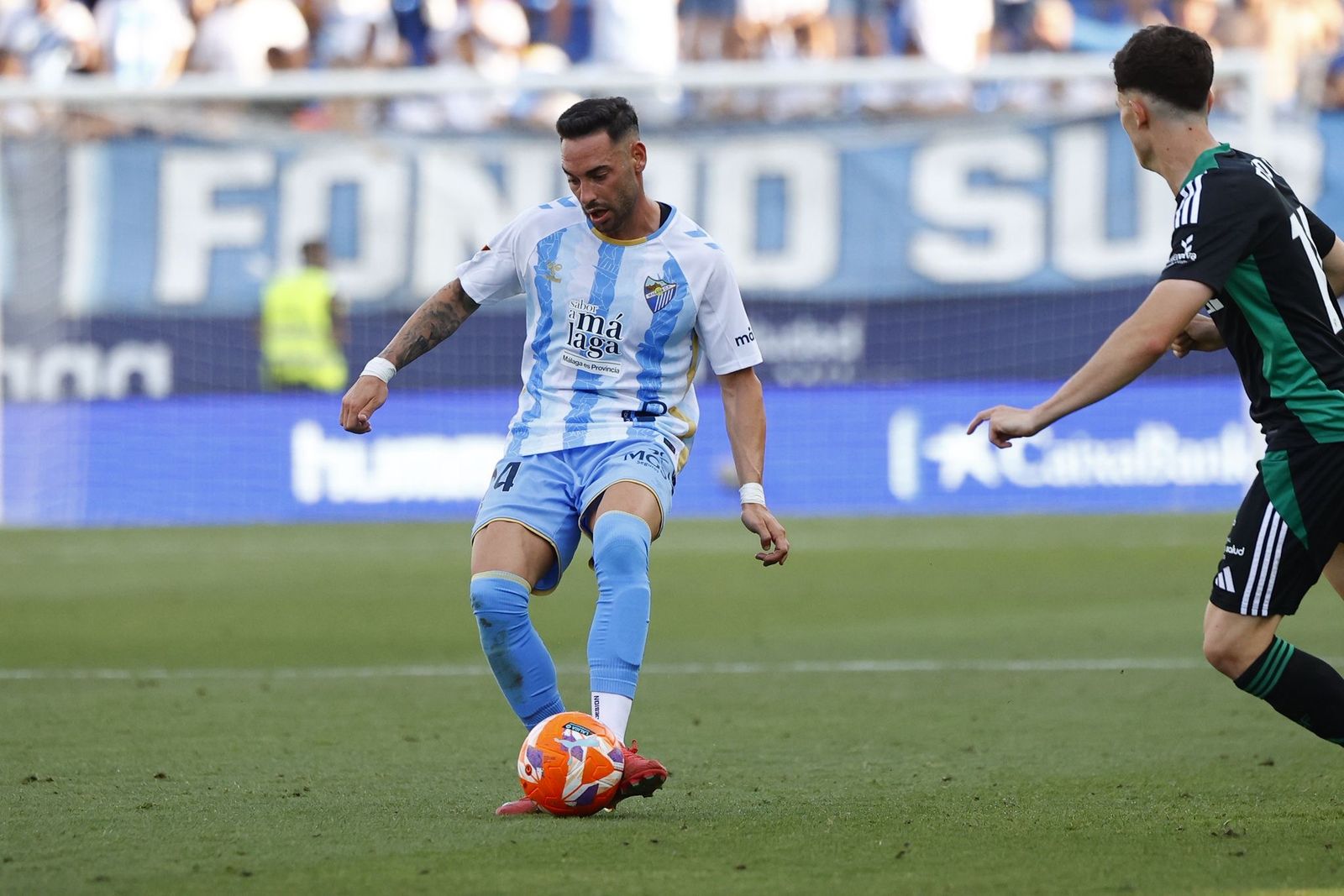 El Málaga CF-Burgos, en fotos
