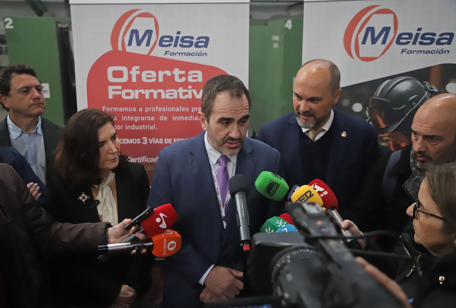 Fotos de la inauguración del nuevo centro de formación de Meisa en Palmones