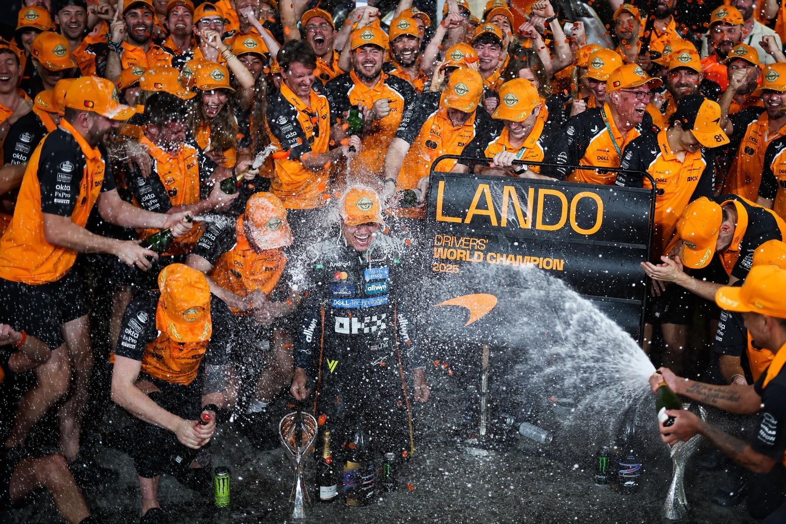 Las fotos del título mundial de Lando Norris en la Fórmula 1