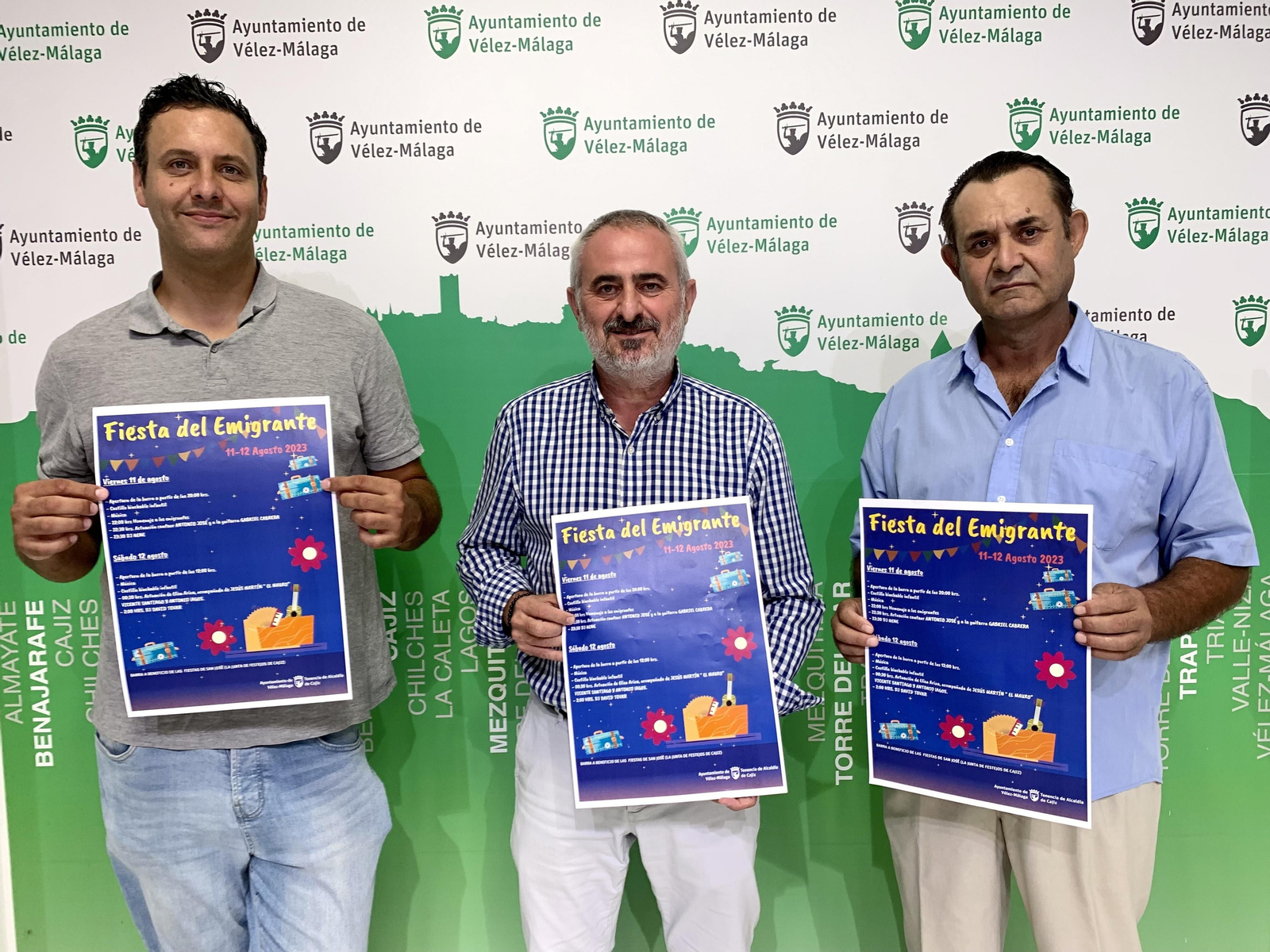 Presentación de la 'Fiesta del emigrante' en Cajiz