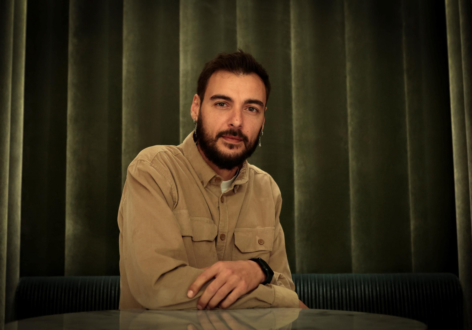 El cantante Raúl Rubiales, Raule (Jerez, 1984).