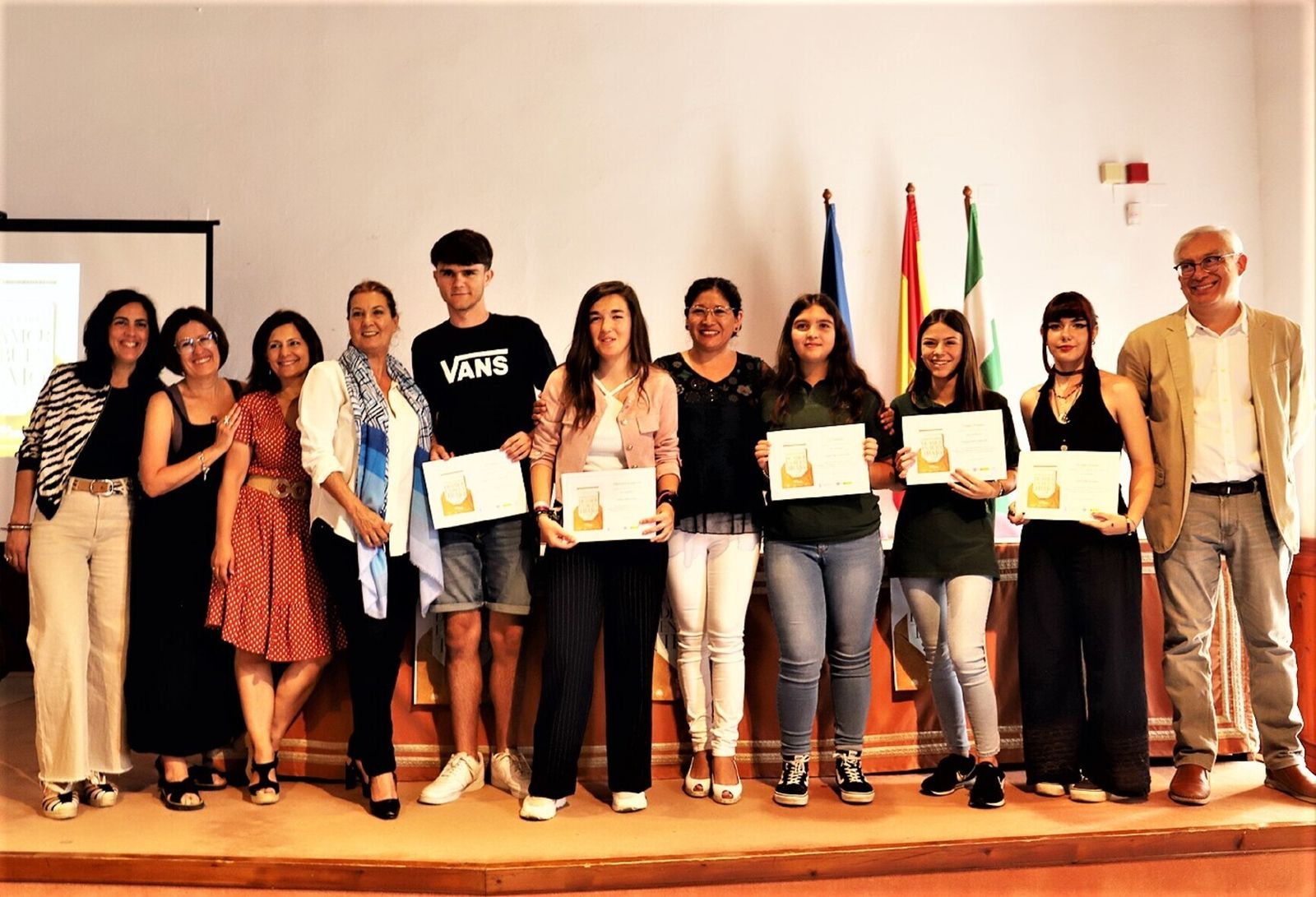 Entrega de premios del V Certamen de Poemas y Cartas de Amor en Buen Trato, en el Museo Arqueológico.