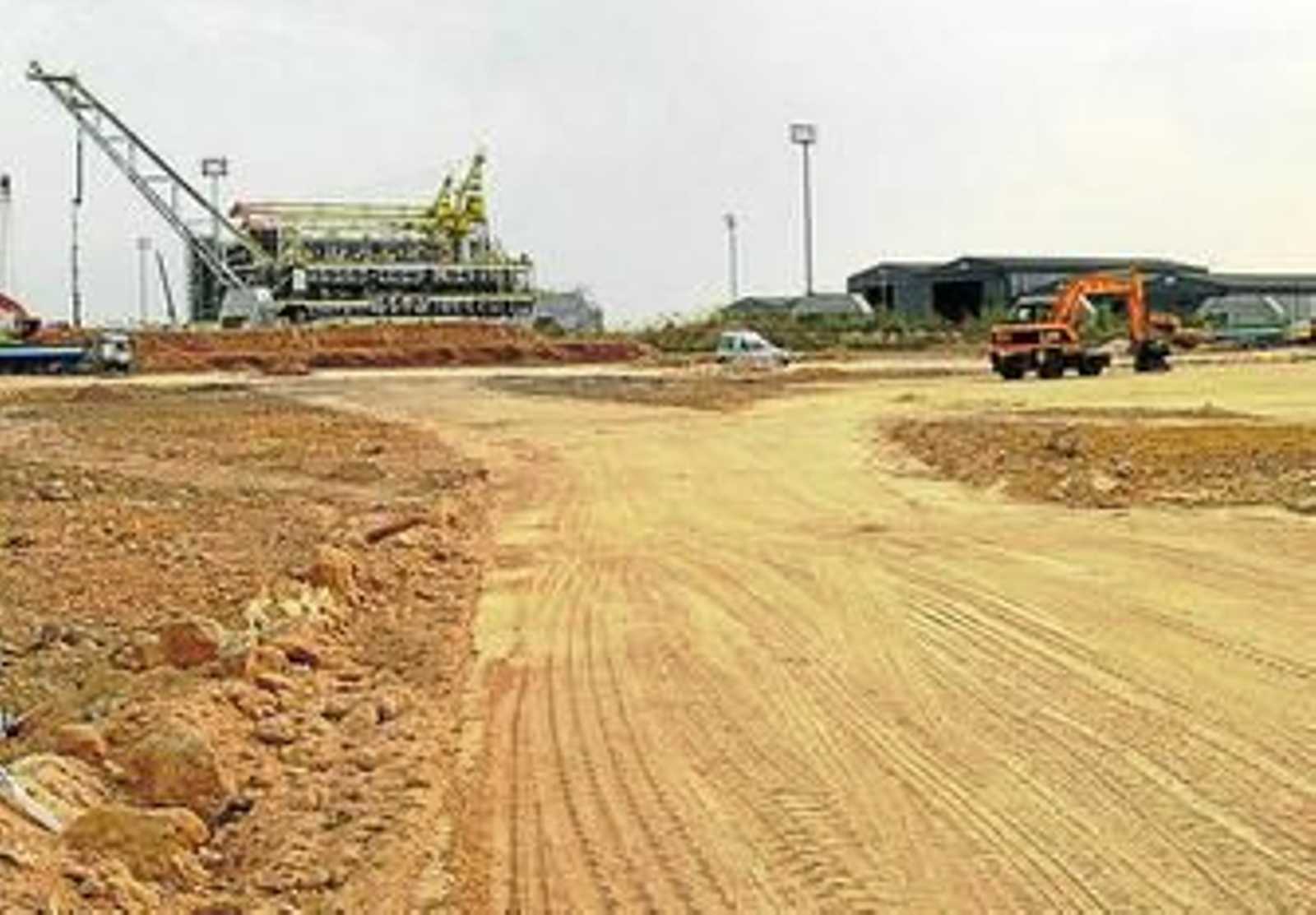 Imagen de la zona de construcción en La Cabezuela.