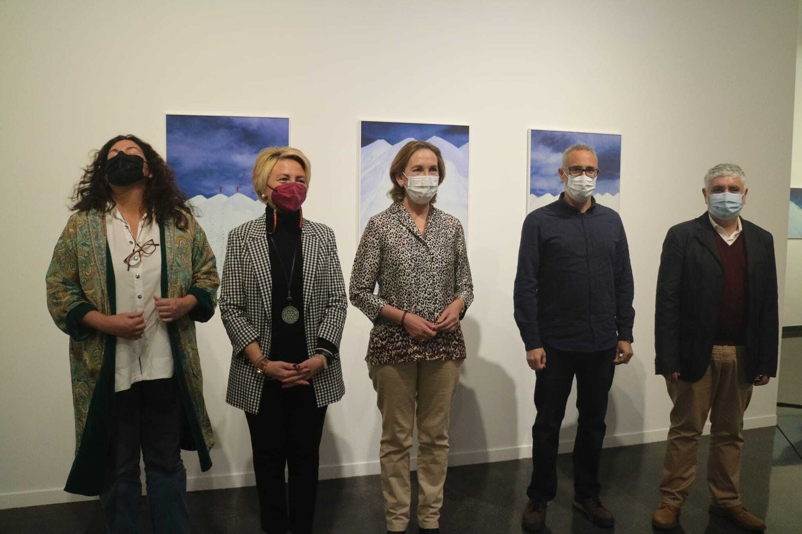 Mar Sánchez, Juan Antonio Álvarez Reyes, Javier Corro, Almudena Bocanegra y Eloísa Cabrera.