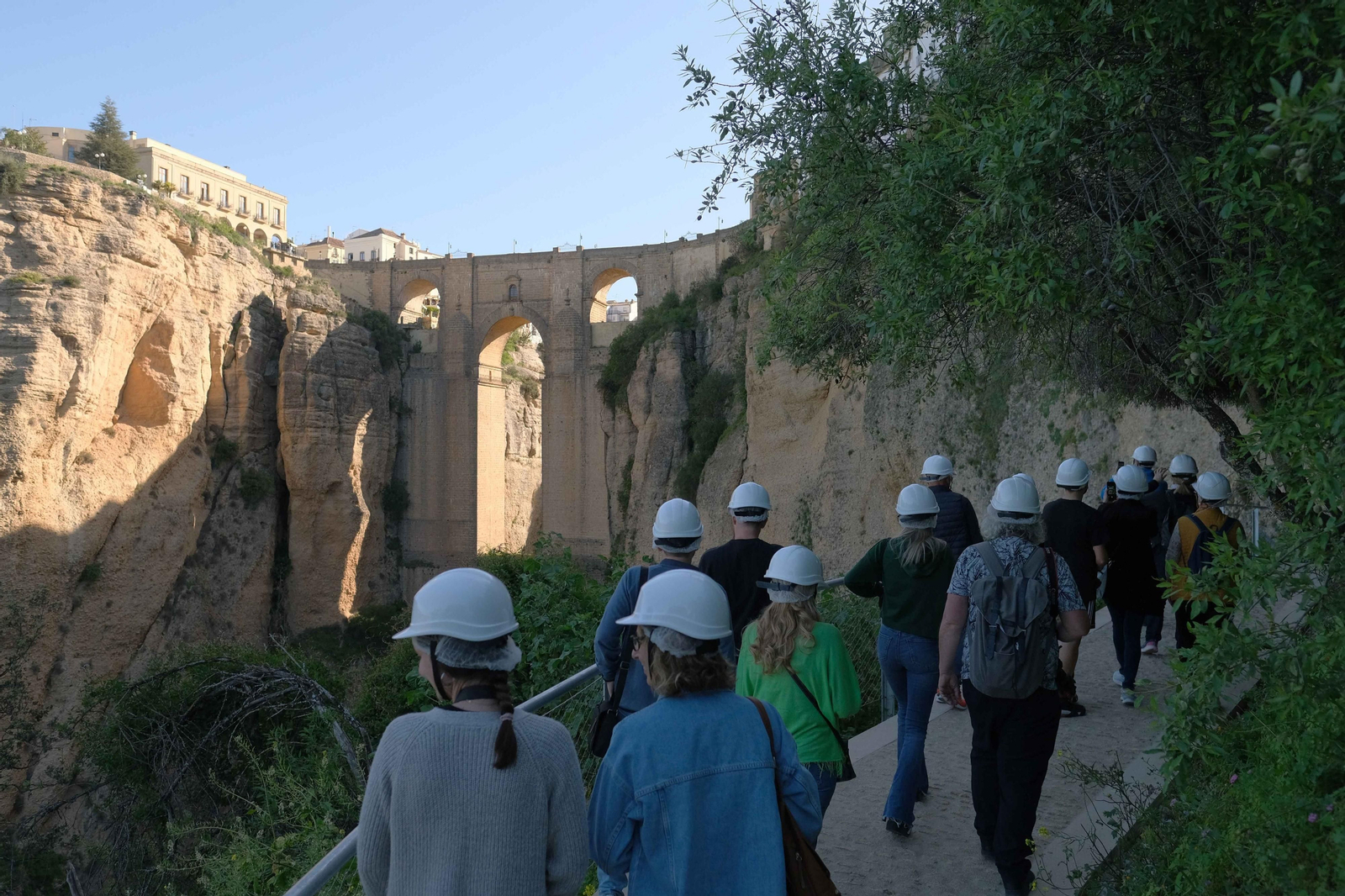 Apertura del Camino del Desfiladero del Tajo, en fotos