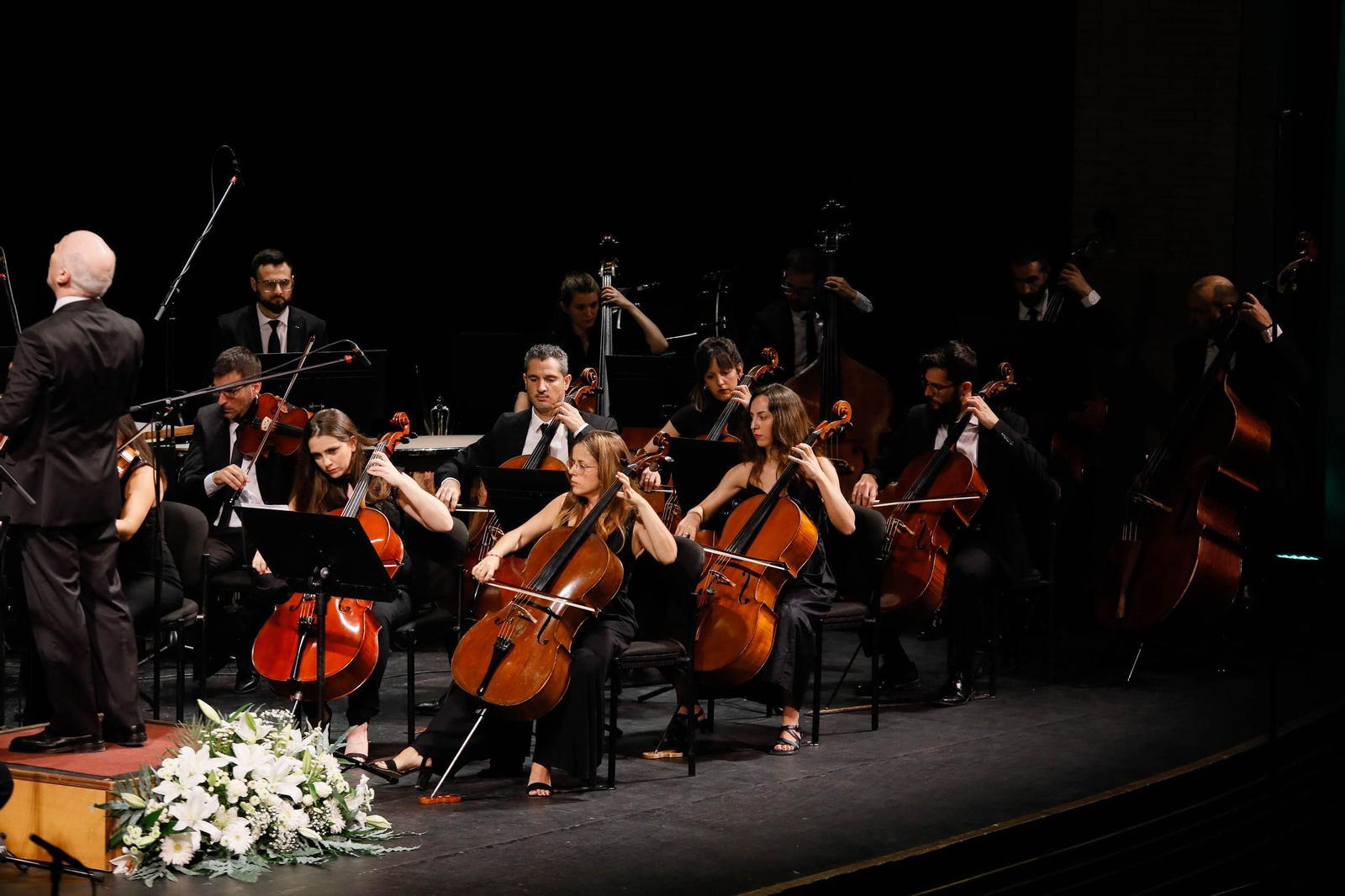 Imágenes de la novena Beethoven interpretado por la OCAL y Orfeón para Cajamar