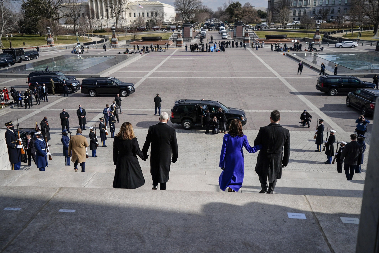 Las imágenes de la toma de posesión de Joe Biden como presidente de EEUU