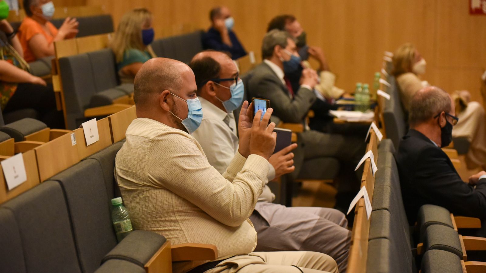 Fotos de la reunión del secretario de estado para la UE y los aalcaldes del Campo de Gibraltar