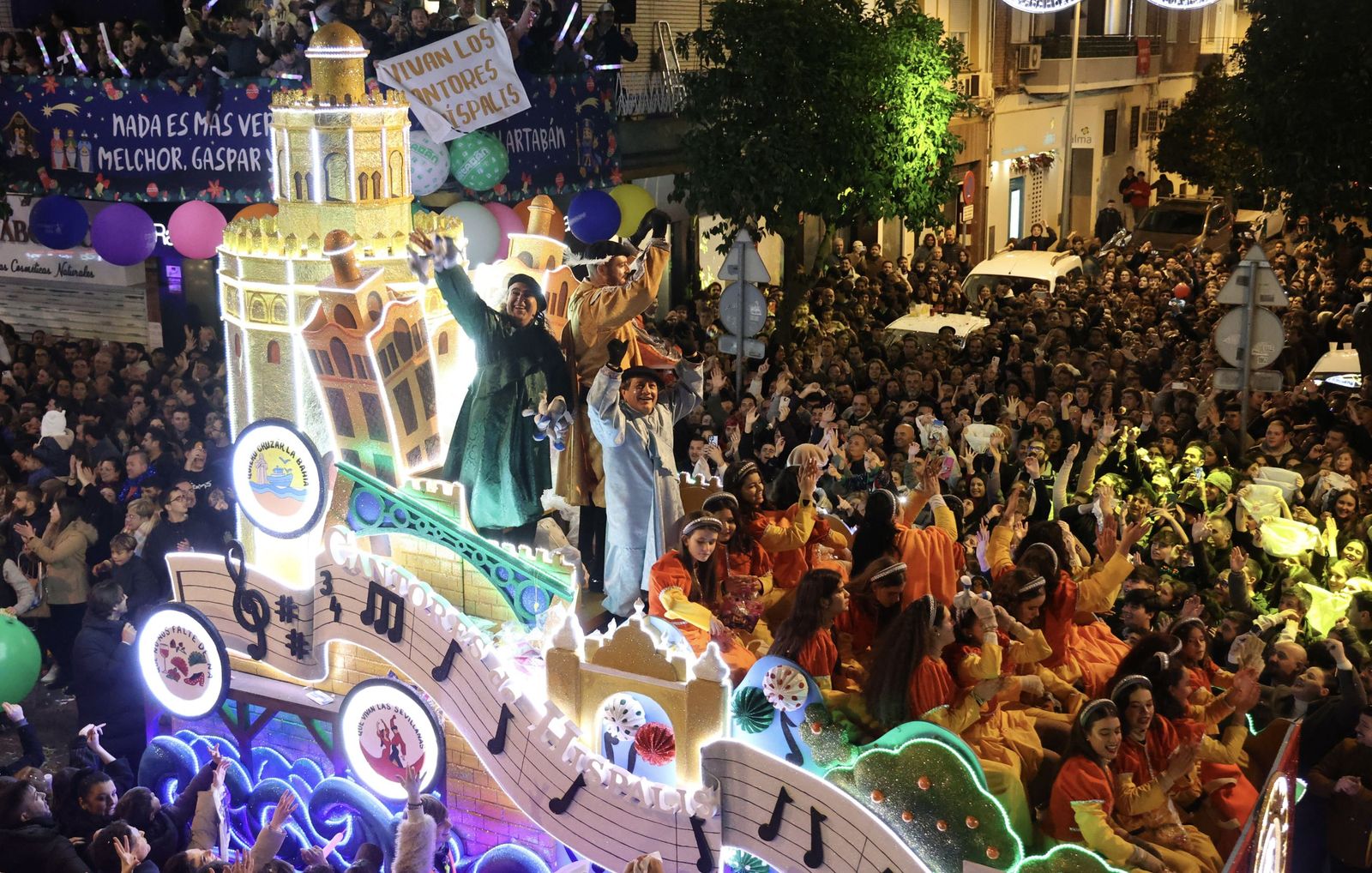La Cabalgata de los Reyes Magos de Sevilla 2026, todas las fotos