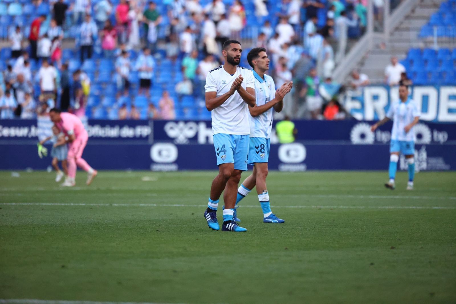 El Málaga CF - Antequera, en fotos