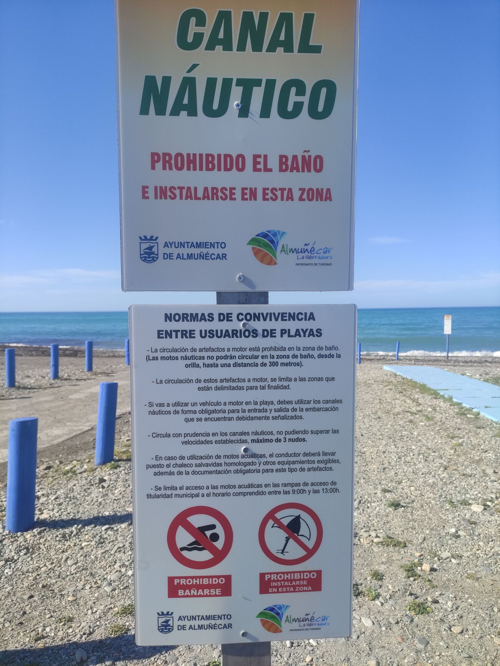 Aprueban la petición de Almuñécar - La Herradura Unida para la Gente de regular el uso de motos acuáticas