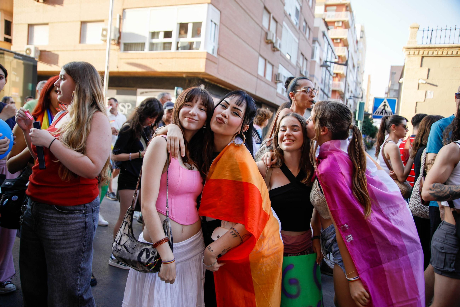 Las imágenes del Orgullo LGTBI en Almería