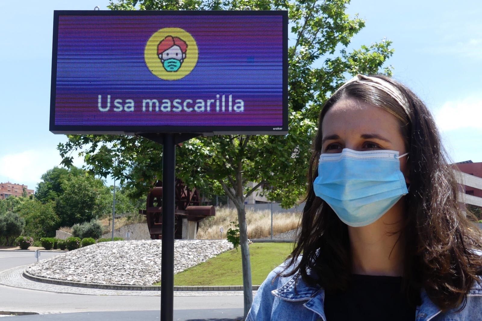 Una campaña para promover el uso de la mascarilla