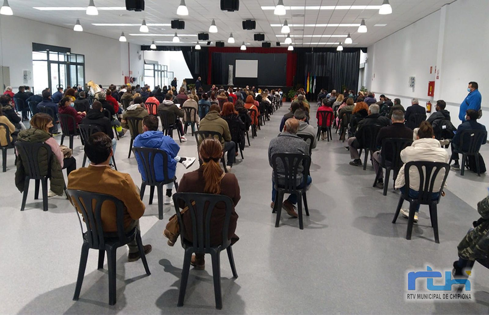 El sorteo de las 59 viviendas proyectadas en La Laguna se celebró en el Palacio de Ferias y Exposiciones de Chipiona.