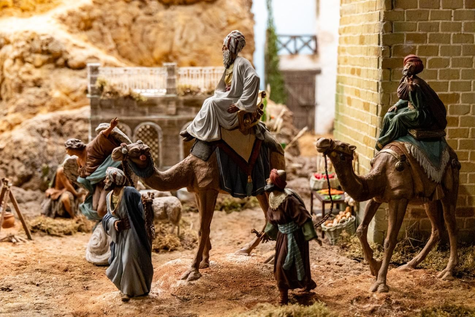 Así disfrutan en estas fechas cercanas a la Navidad los jienneses de la Ruta Belenística