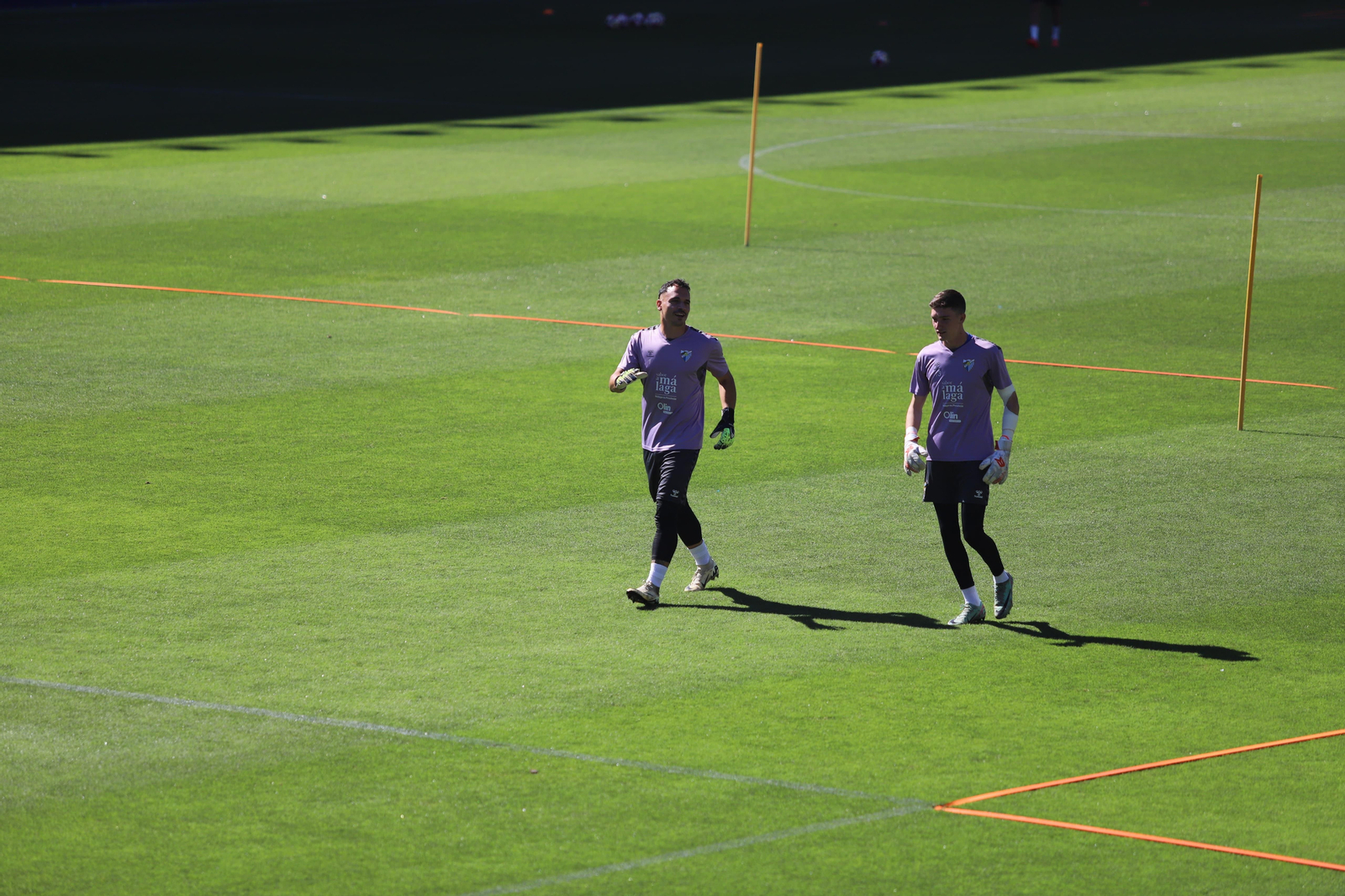 Las fotos del último entrenamiento del Málaga de la temporada