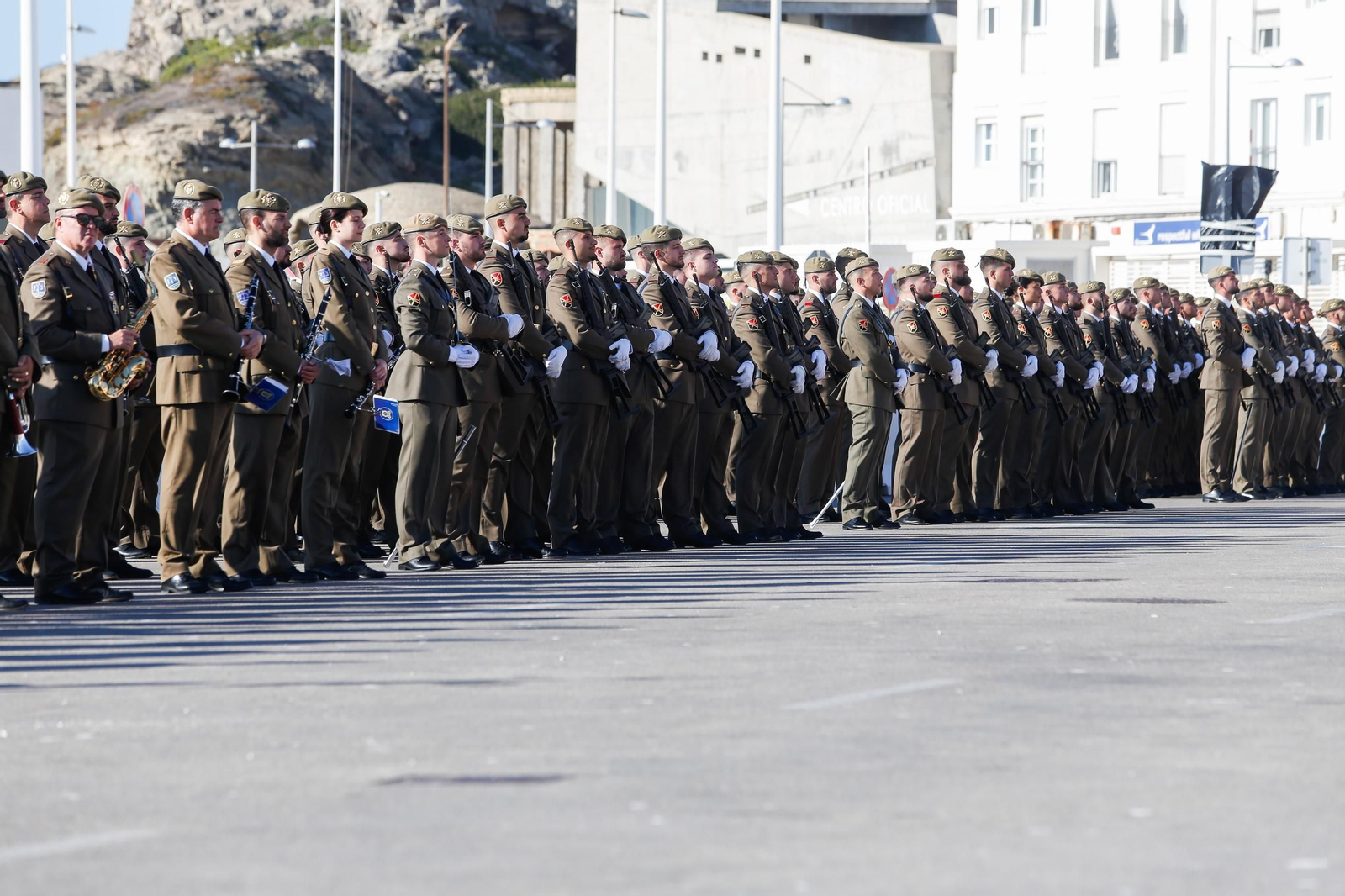 Las fotos de la jura de bandera civil en Tarifa