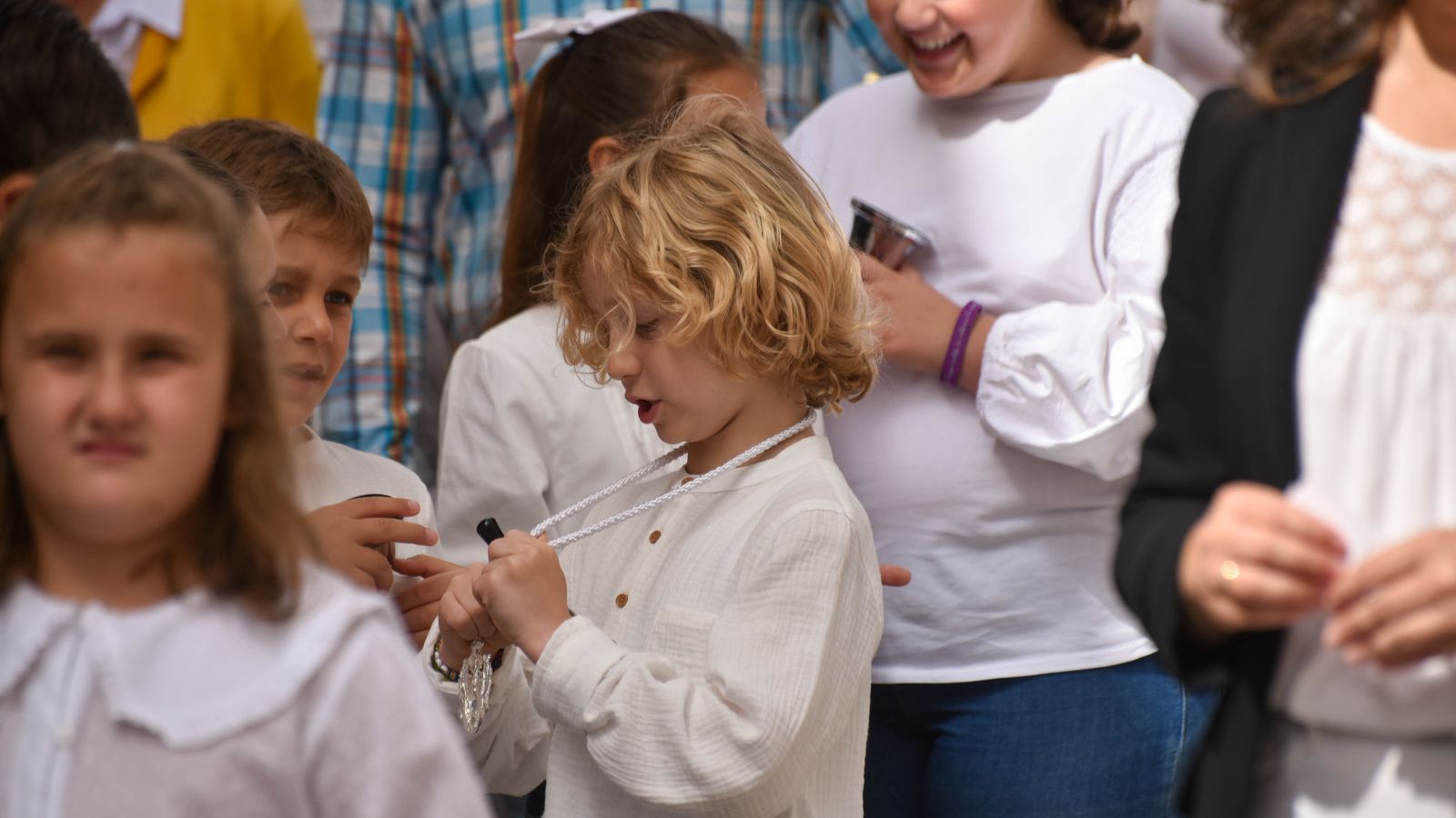 Fotos de la procesión del Resucitado en San Roque
