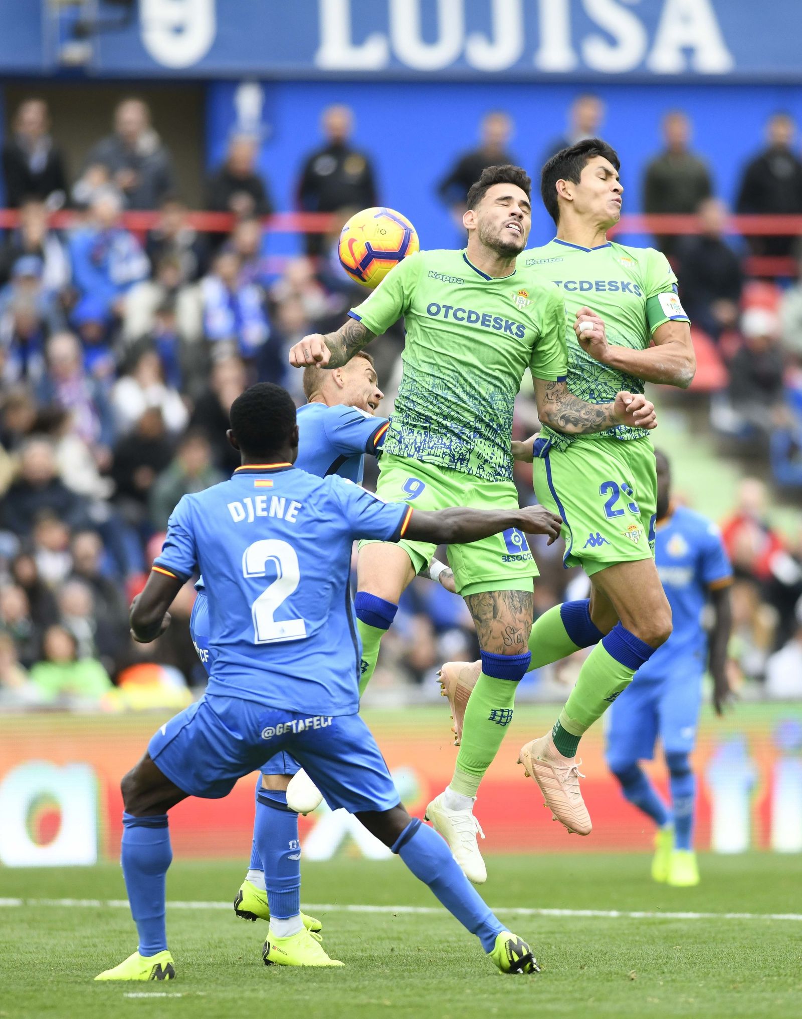 Las imágenes del Getafe-Betis