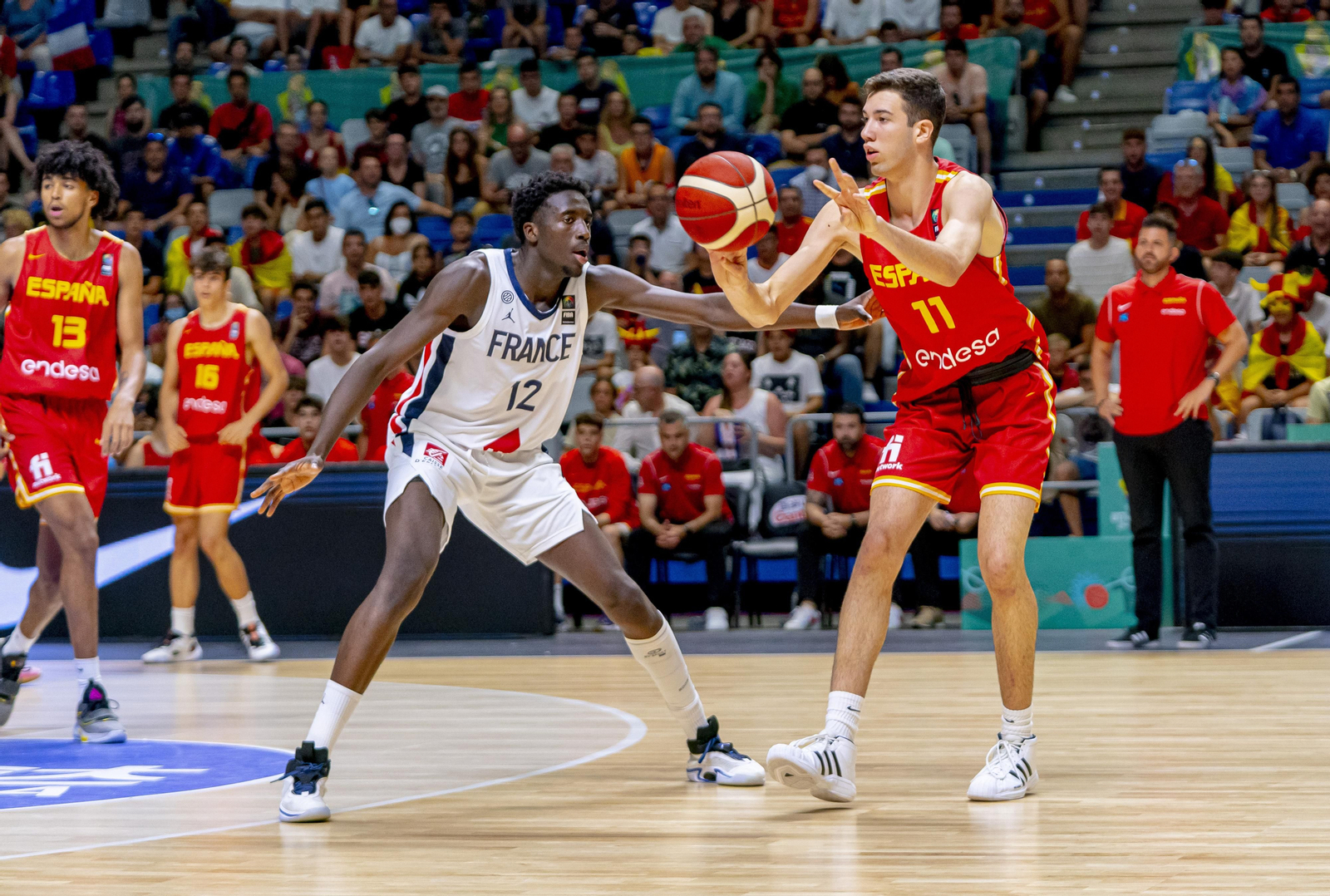 Las fotos del Francia-España, semifinal del Mundial sub 17 de Málaga