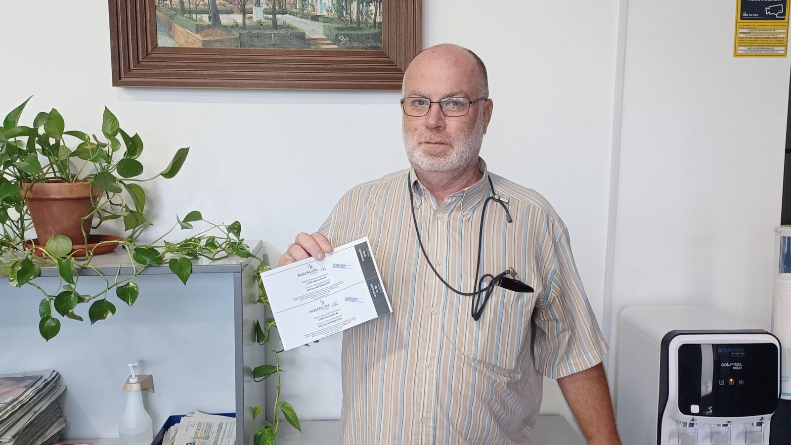 Javier Cárcaba Pozo, uno de los ganadores del pasado sorteo Javier Cárcaba Pozo, uno de los ganadores del pasado sorteo