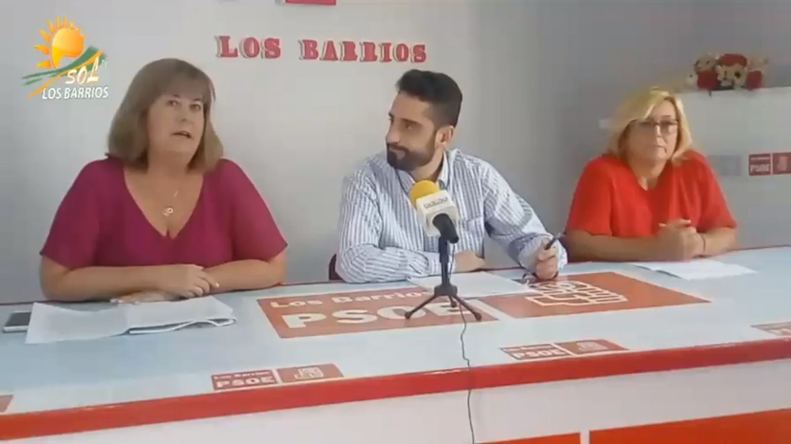 Natalia Gutiérrez, Daniel Perea y Josefa Calvo.