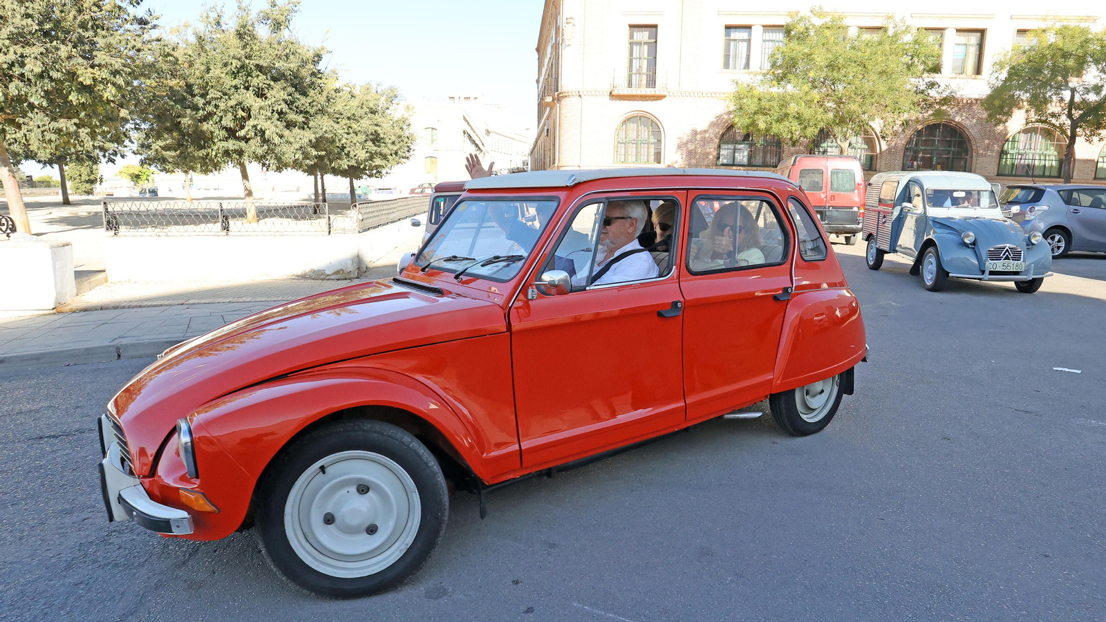 Ruta de Dyane 6 de la asociación Jacobea de Jerez