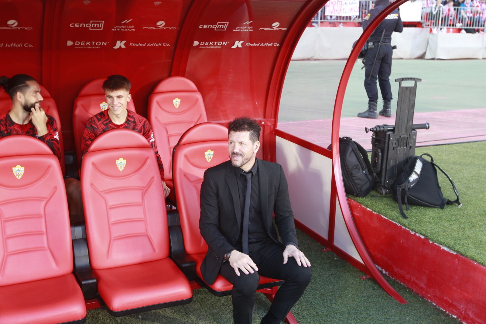 Imágenes del partido U.D. Almería-Atlético de Madrid