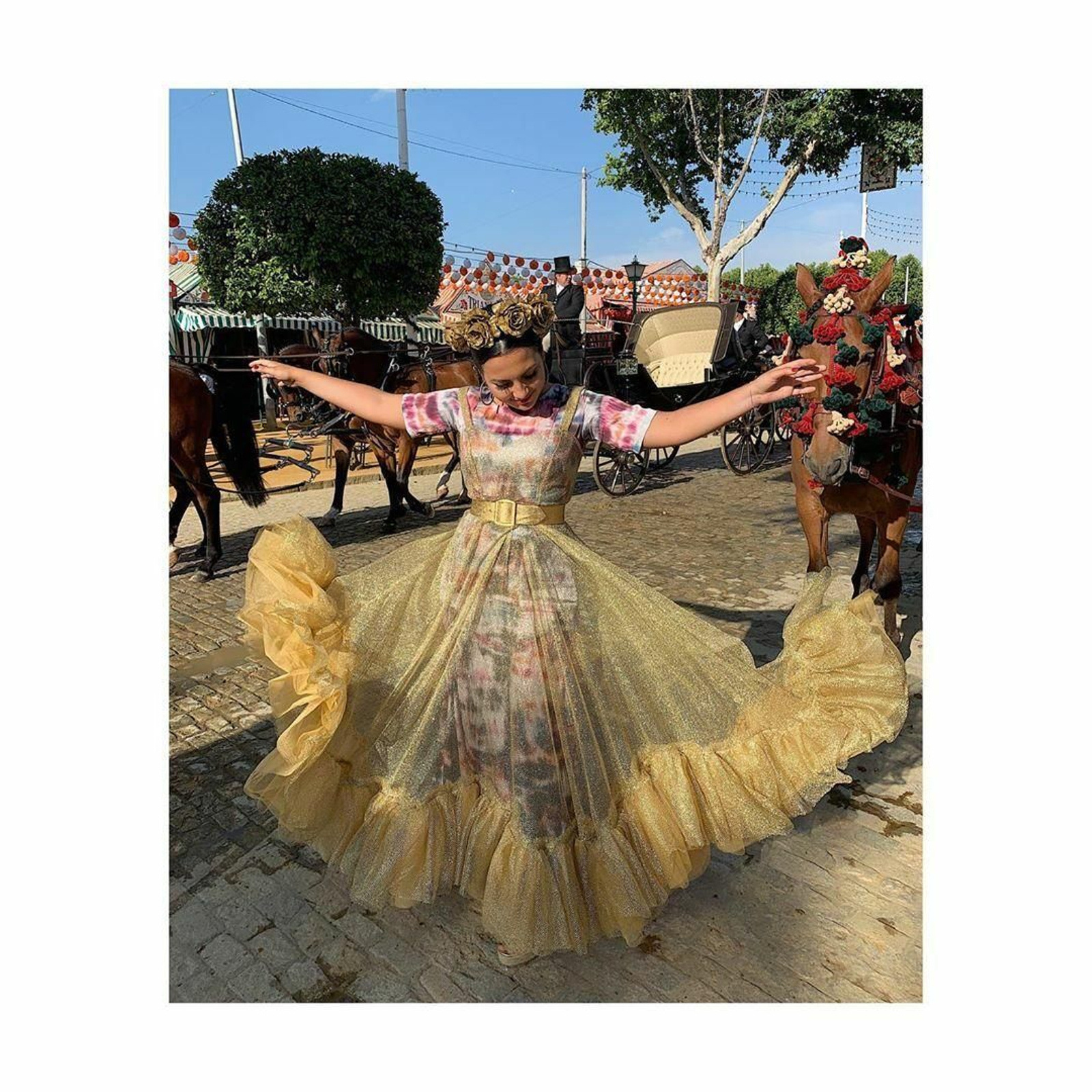 Los trajes de flamenca de nuestras lectoras