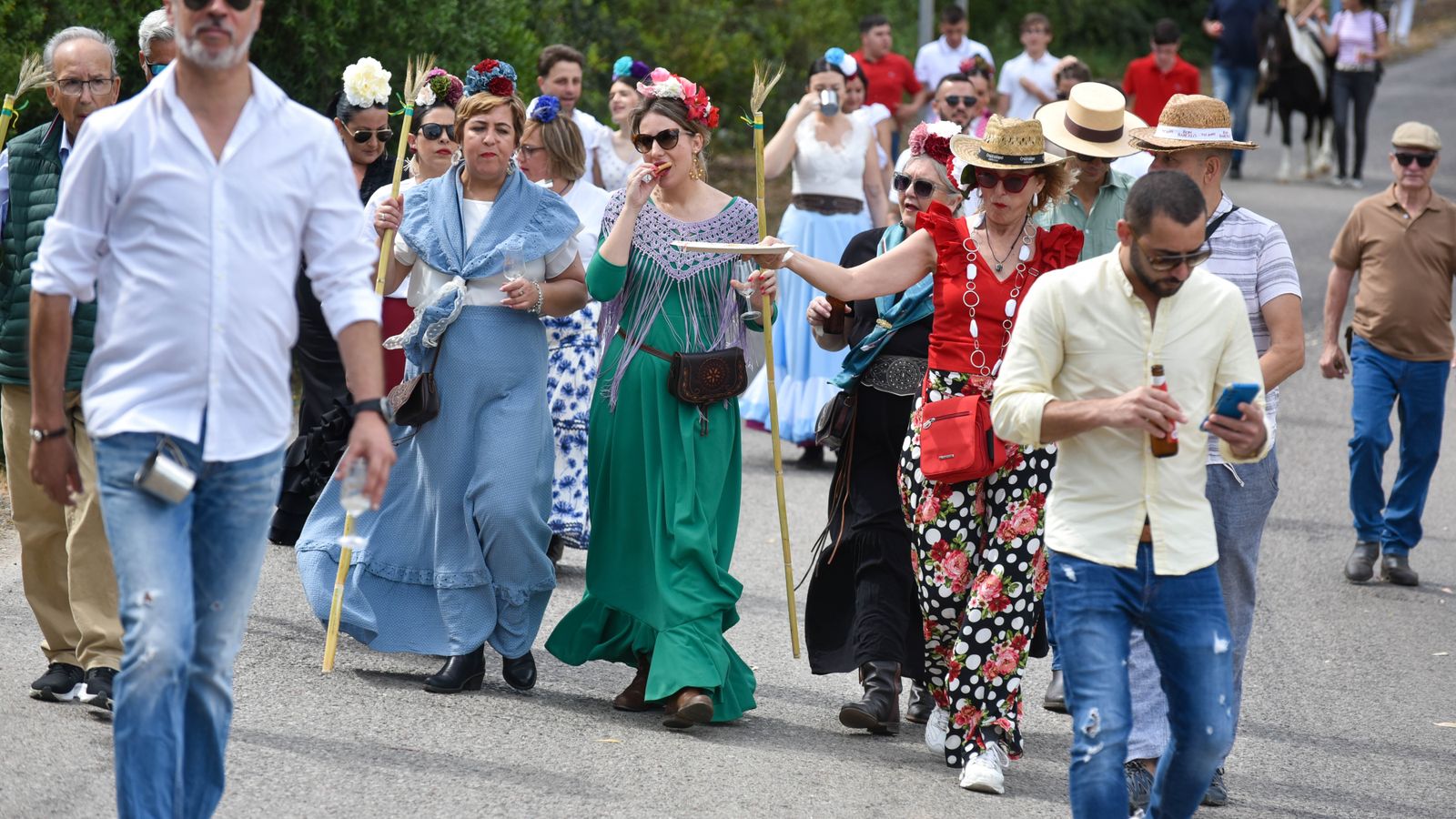 Fotos de la romería de San Isidro Labrador en Los Barrios