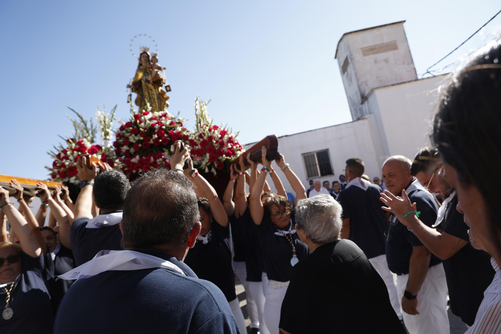 Las fotografías de la procesión de la Virgen del Carmen de Pescadores