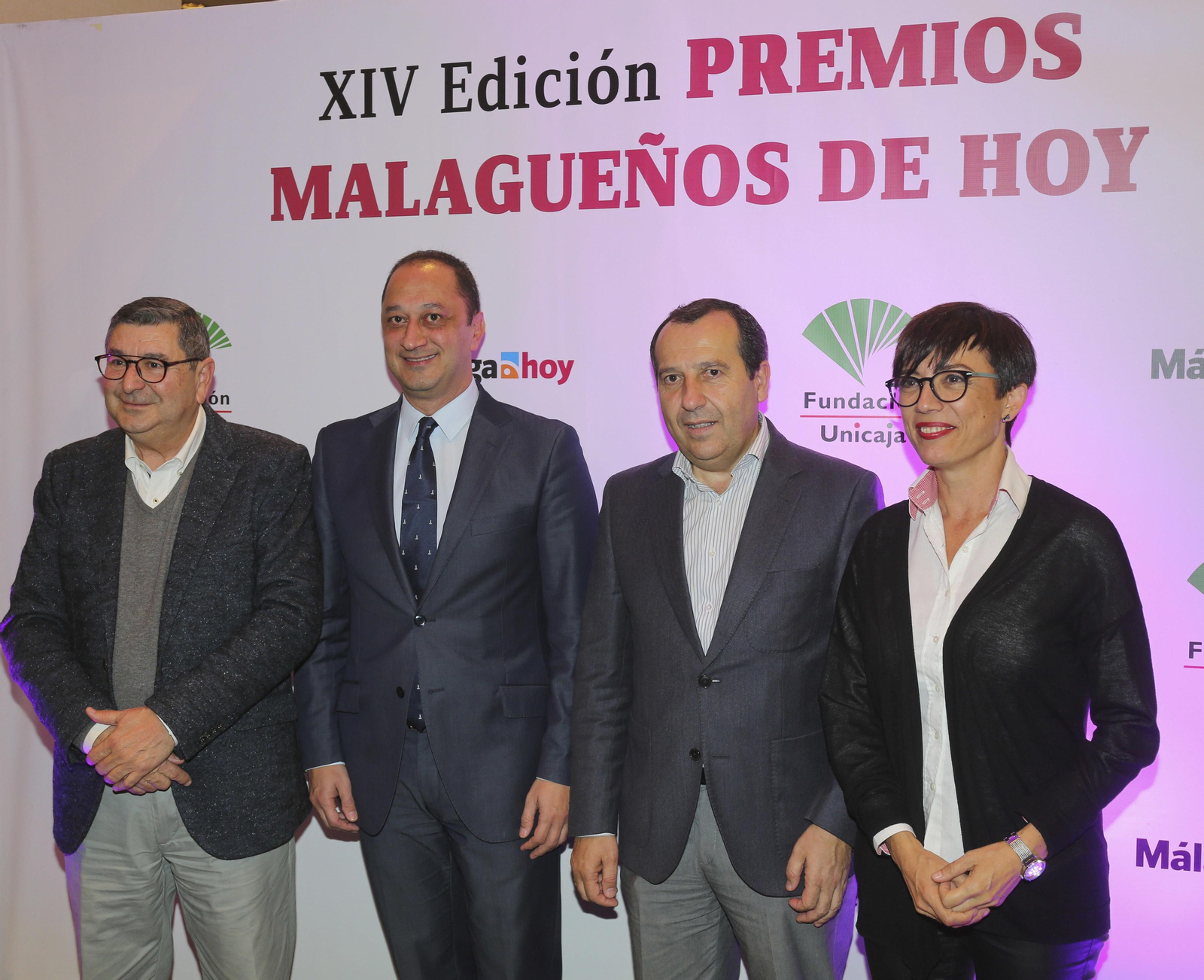 XIV edición de los premios Malagueños de Hoy