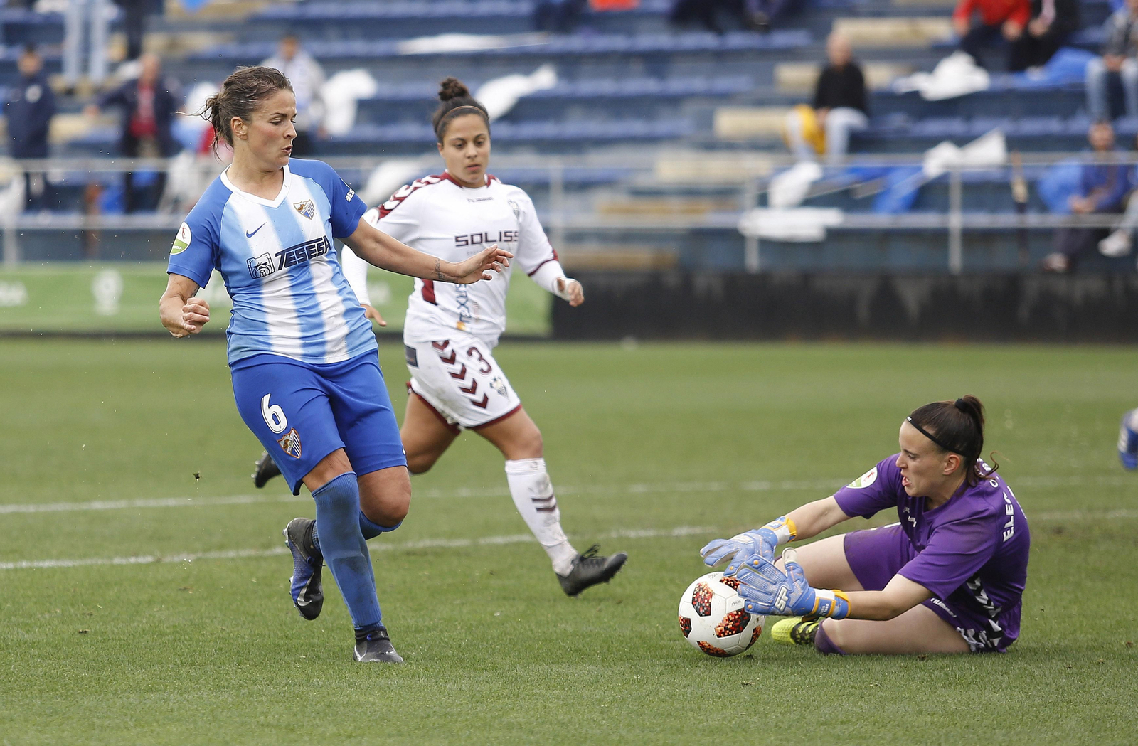 El Málaga Femenino-Albacete, en fotos