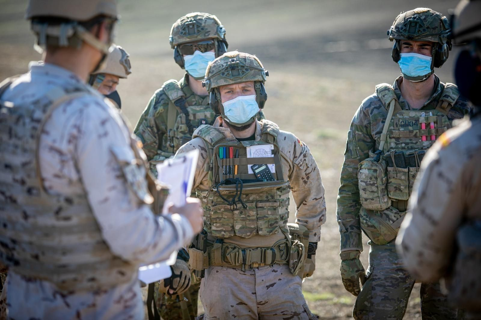 Infantería de Marina: Imágenes del ejercicio de tiradores de precisión de la FUPRO en el Retín