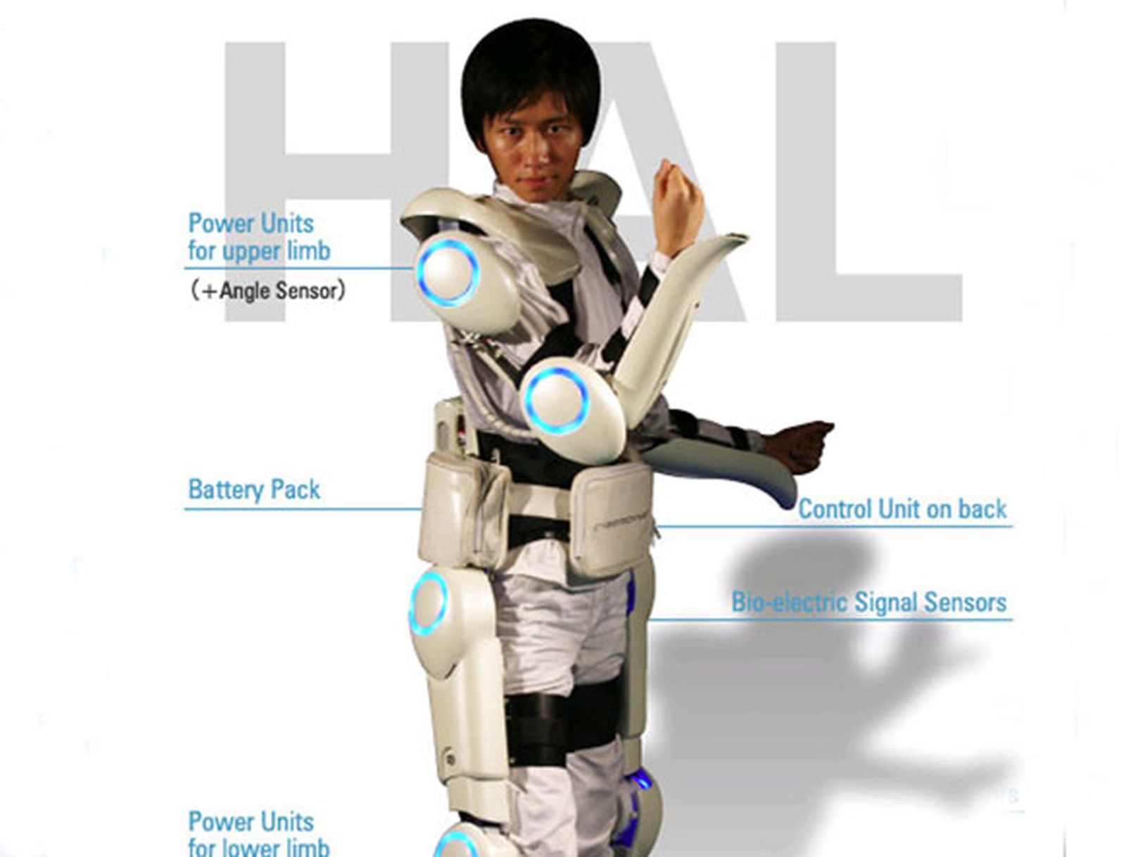Inventan un robot-traje que facilitará los movimientos de ancianos y dispacitados