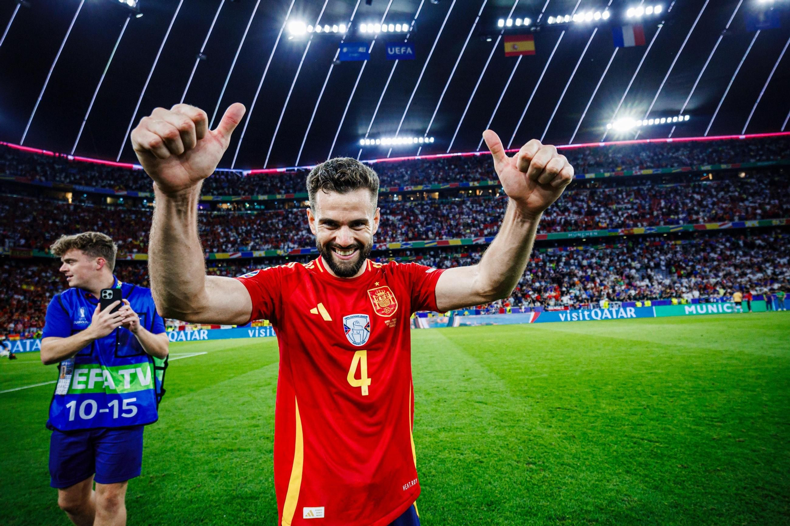 Las mejores imágenes del España - Francia