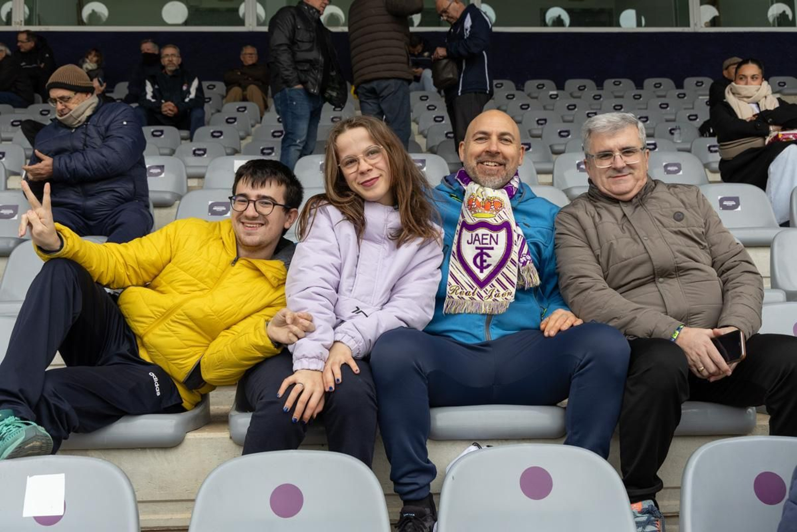 Las mejores imágenes del triunfo del Real Jaén en el derbi ante el Martos CD