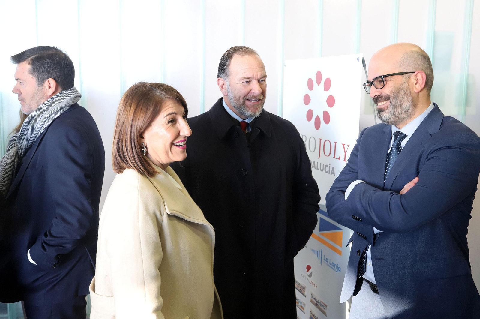 Imágenes de los invitados a la conferencia y desayuno-coloquio con Antonio Sanz en el Foro Joly Andalucía