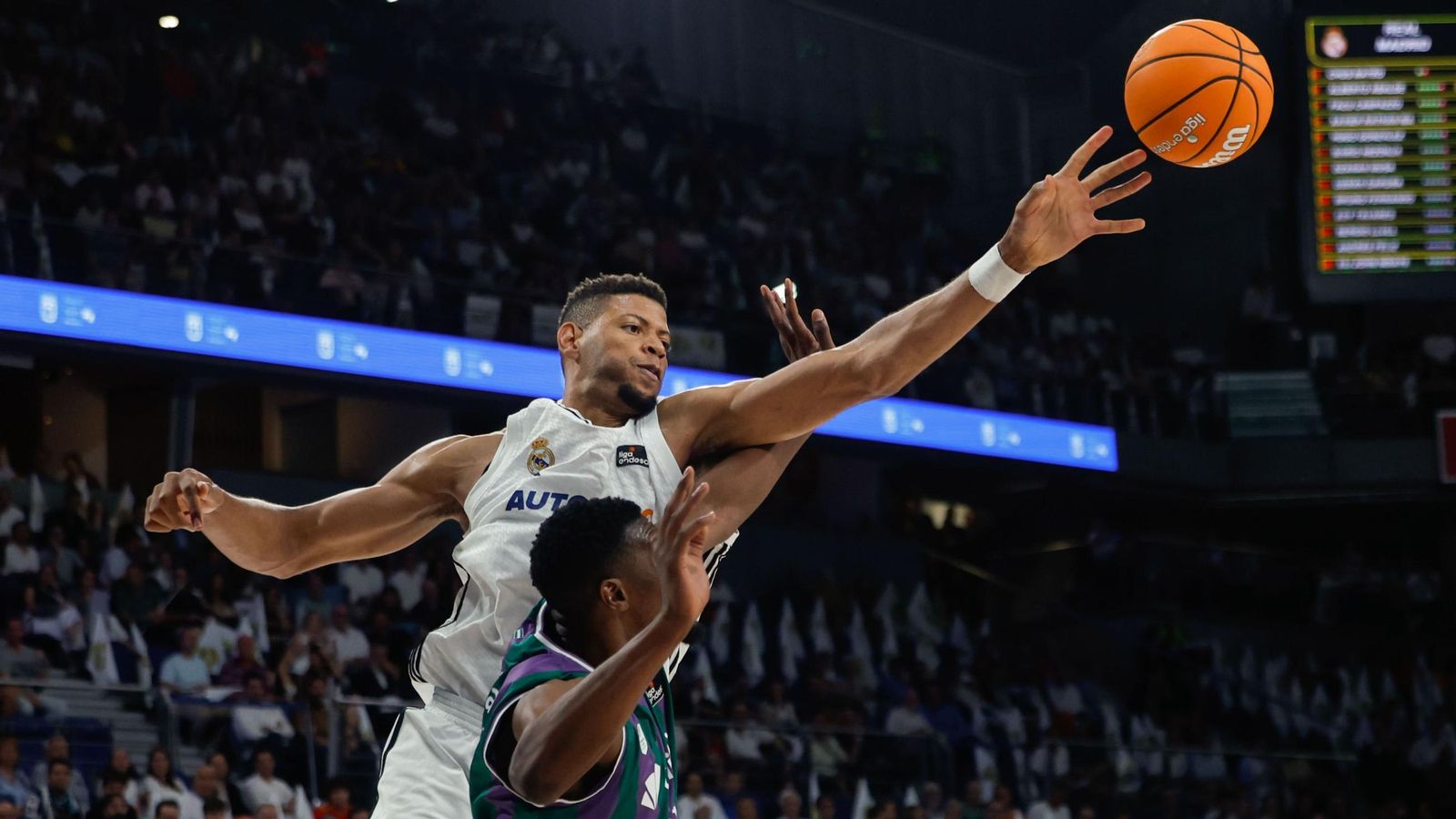 El Real Madrid-Unicaja, en fotos