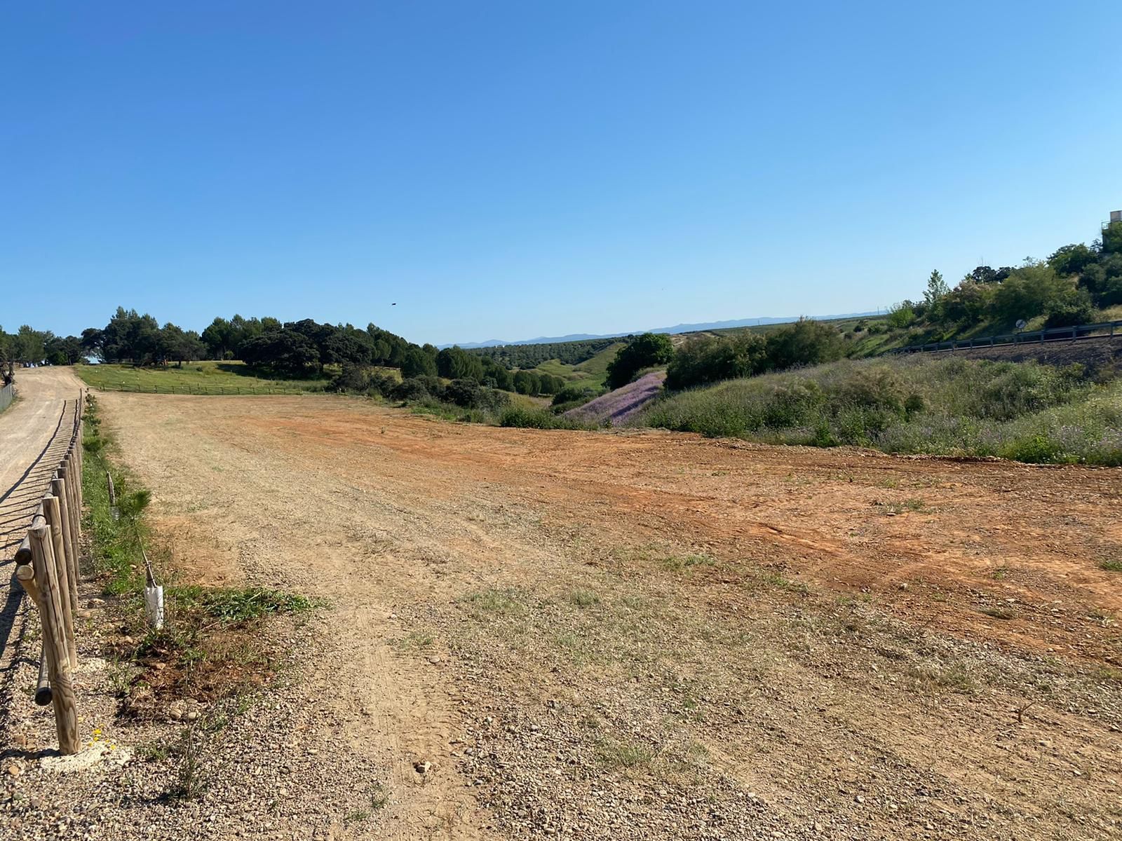Mejora del camino de la Romería de San Isidro Labrador.