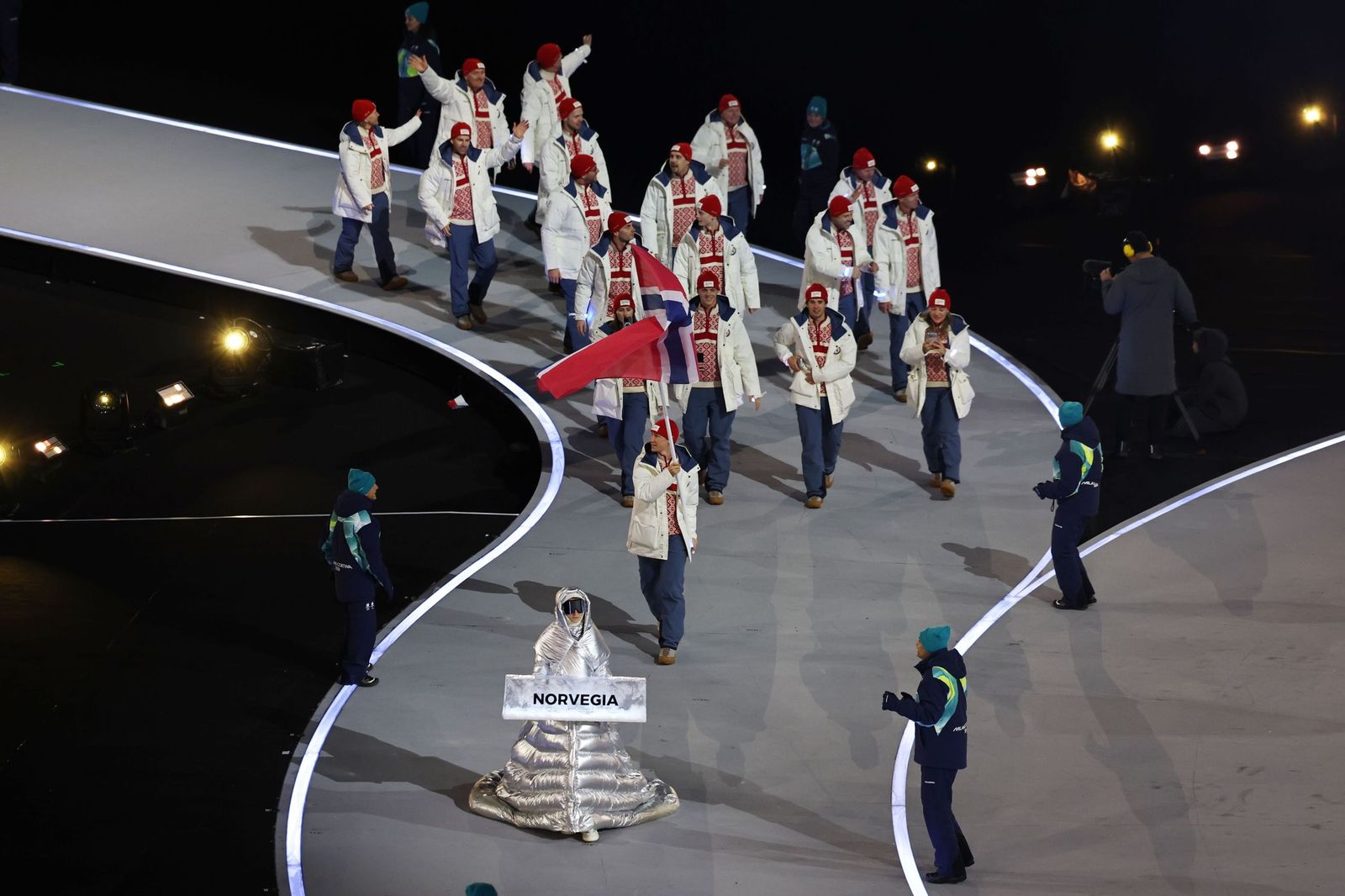 Las fotos de la inauguración de los Juegos Olímpicos de invierno de 2026