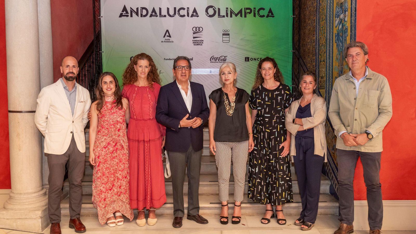 Fotografía durante le acto de entrega de premios Andalucía Olímpica