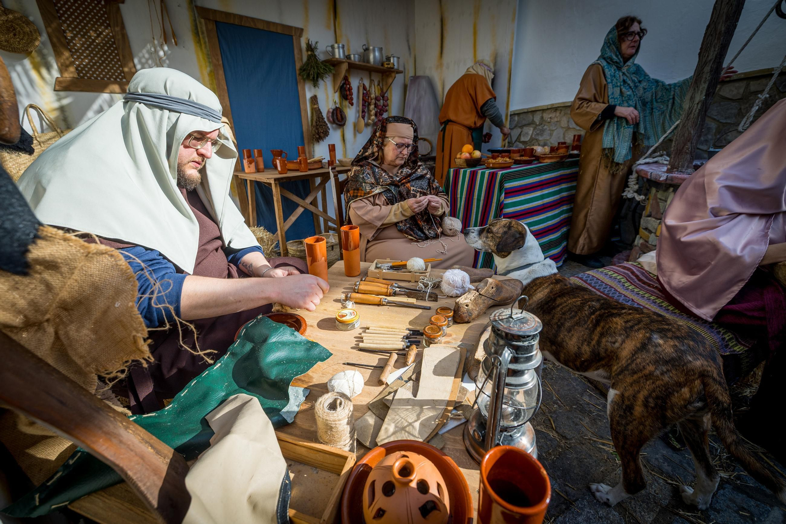 Las imágenes del belén viviente de Medina 2025