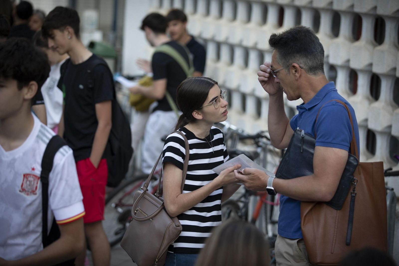 Así está siendo el primer día de Selectividad en Granada