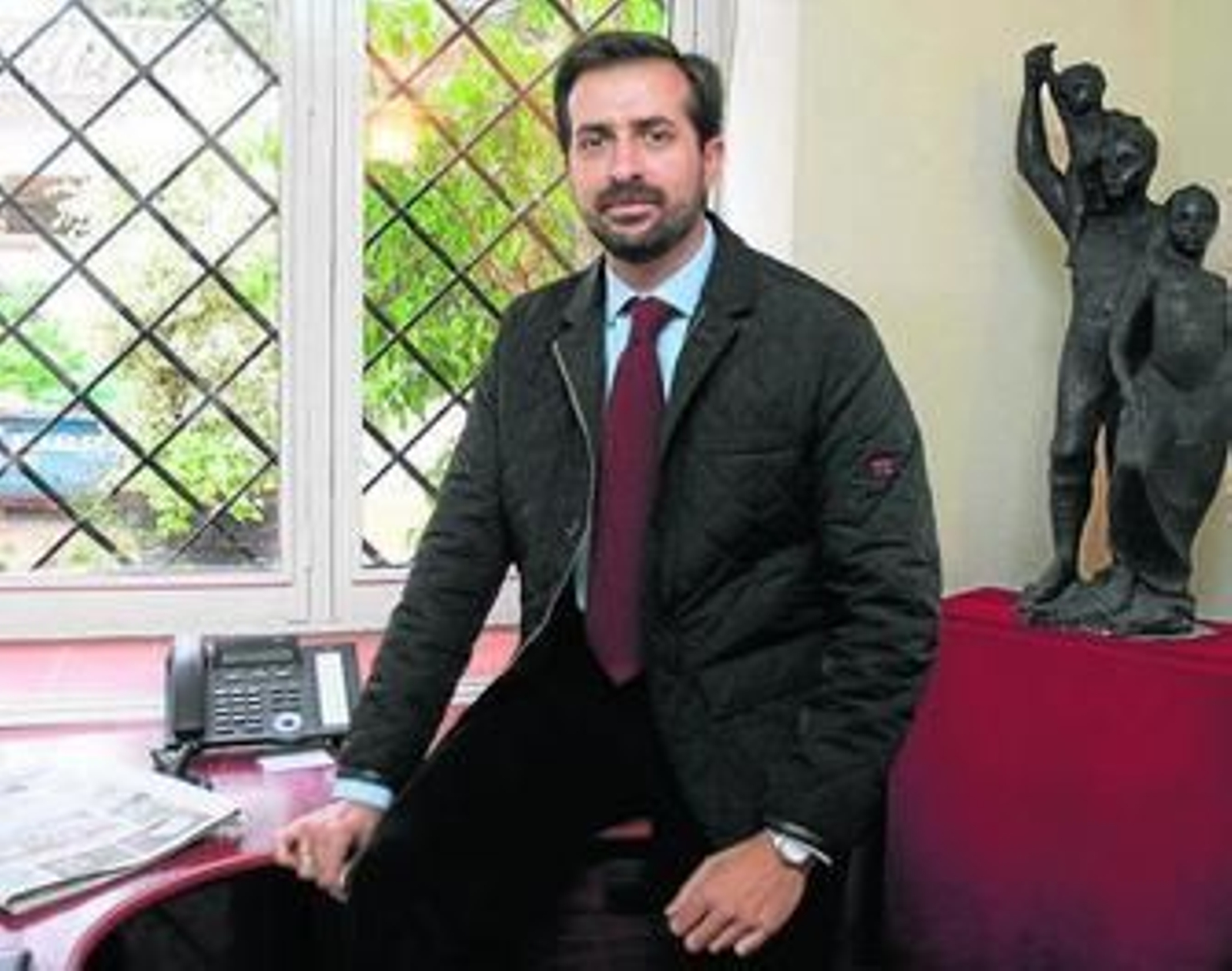 Alejandro Villagrán en el Club Nazaret.