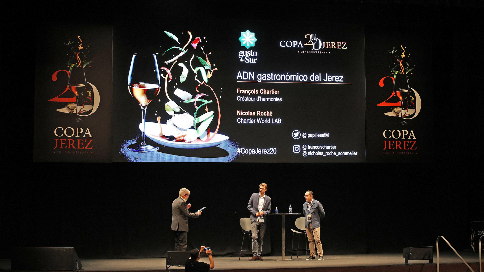 Ismael Jordi y Pitu Roca en Copa Jerez
